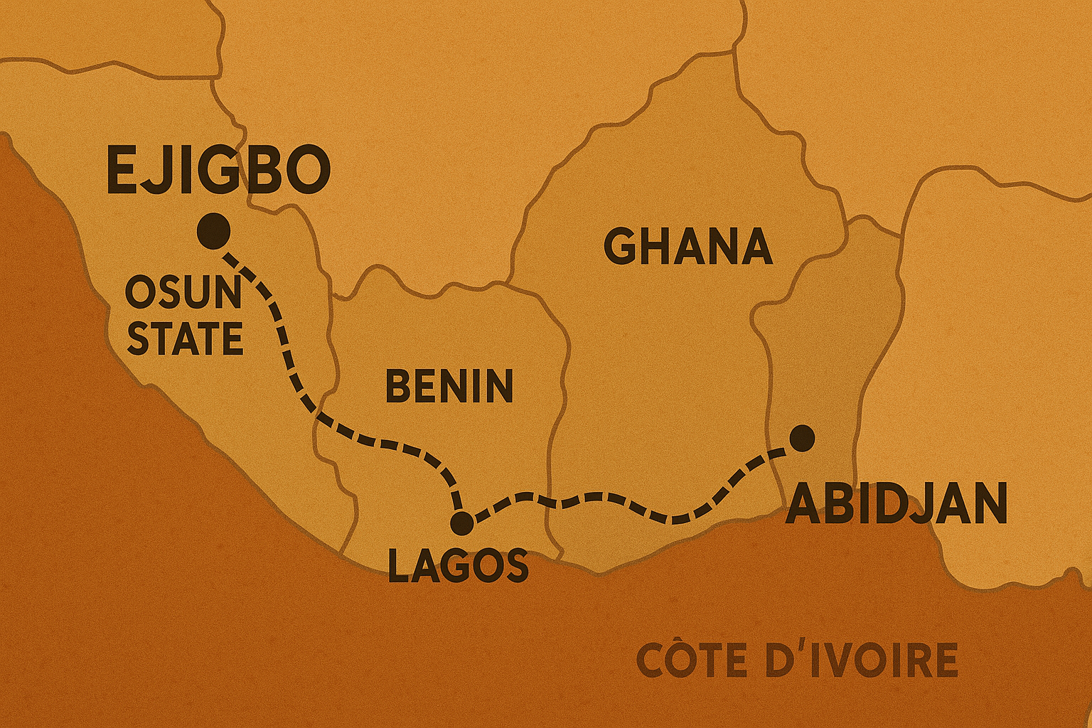 Ejigbo to Côte d’Ivoire: A Legacy of Migration and Trade